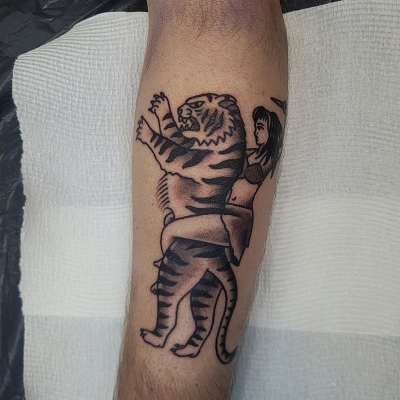 Tattoo by Aidan Hardy