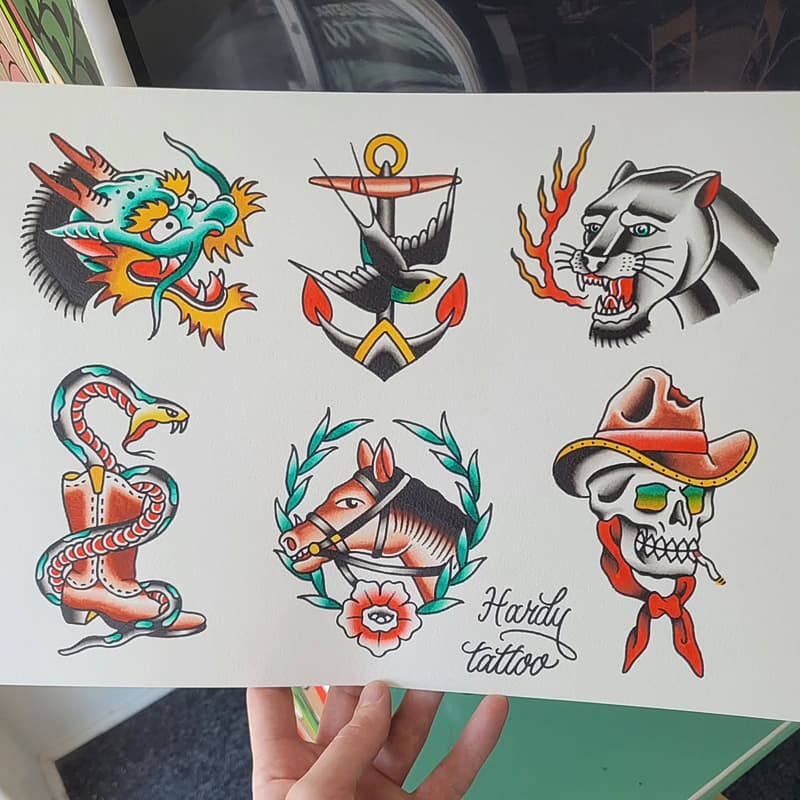 Tattoo by Aidan Hardy in Newcastle