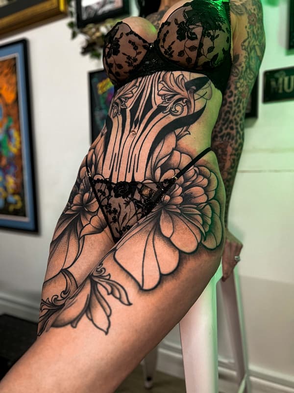 Tattoo by Jordi King in West End