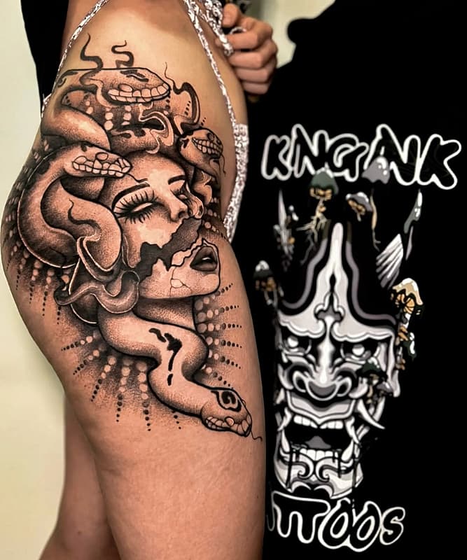 Tattoo by Jordi King in West End