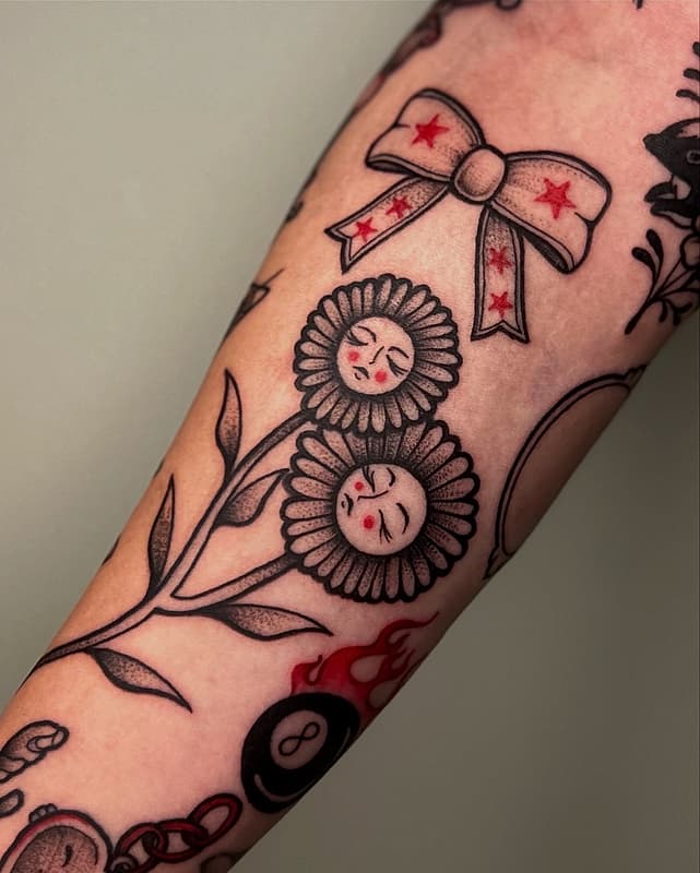 Blackwork tattoo by Jordi King