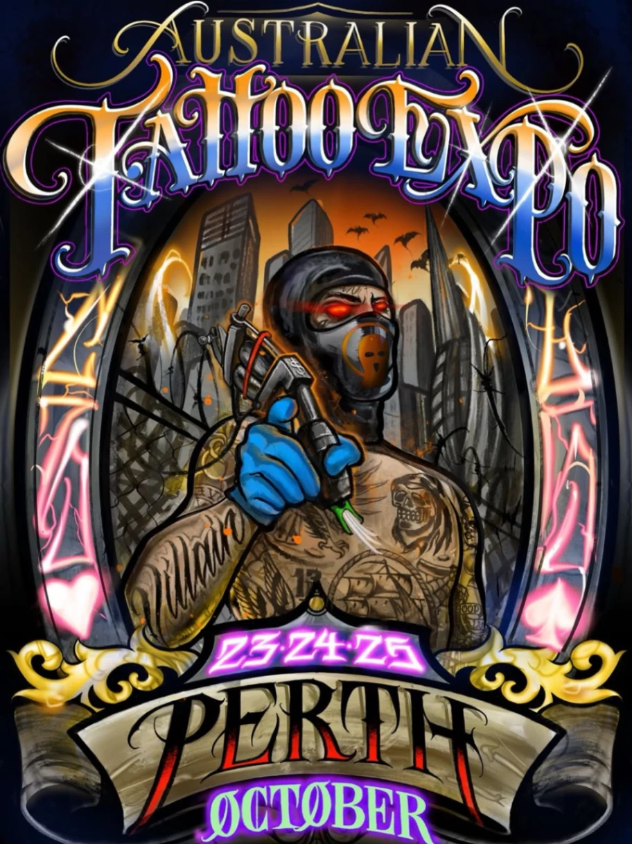 Australian Tattoo Expo Perth banner