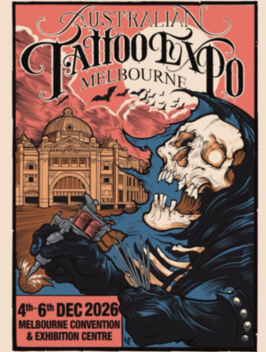 Australian Tattoo Expo Melbourne banner