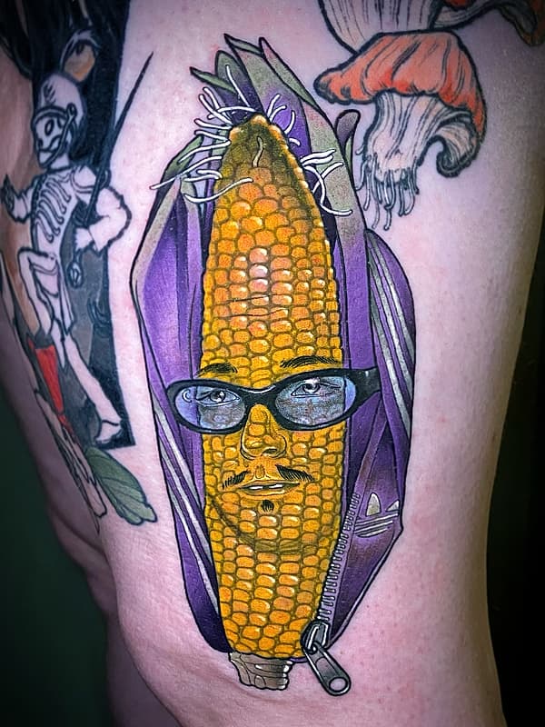 Neo-Traditional tattoo by Luke Pritchard