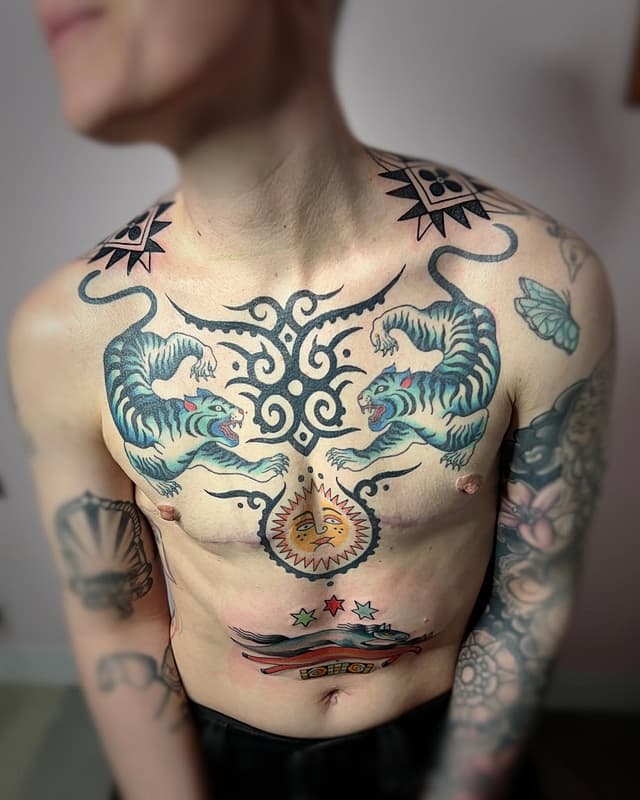 All rounder tattoo by Magali