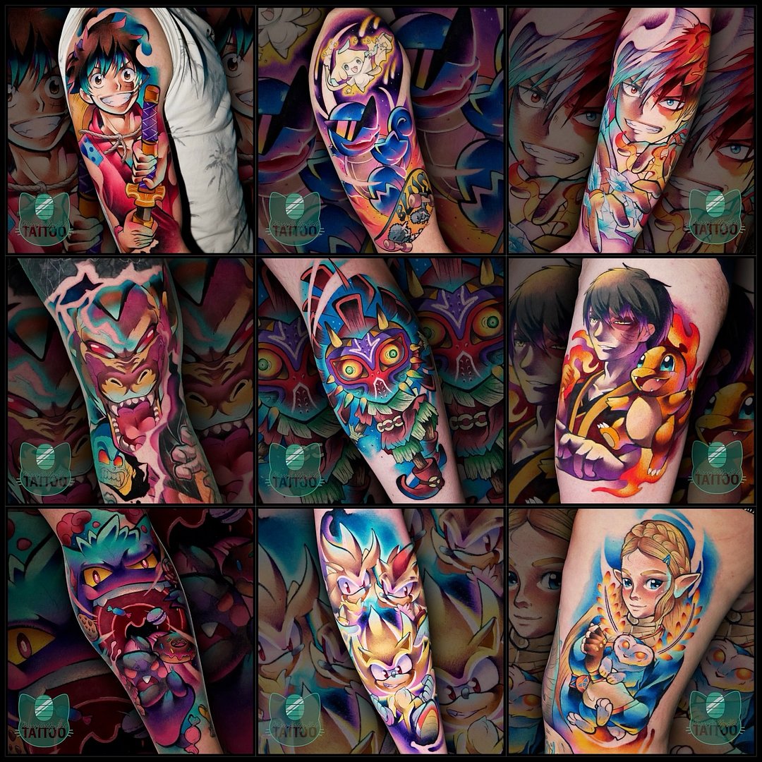 Tattoo by Miss Kitty Kat Tattoo