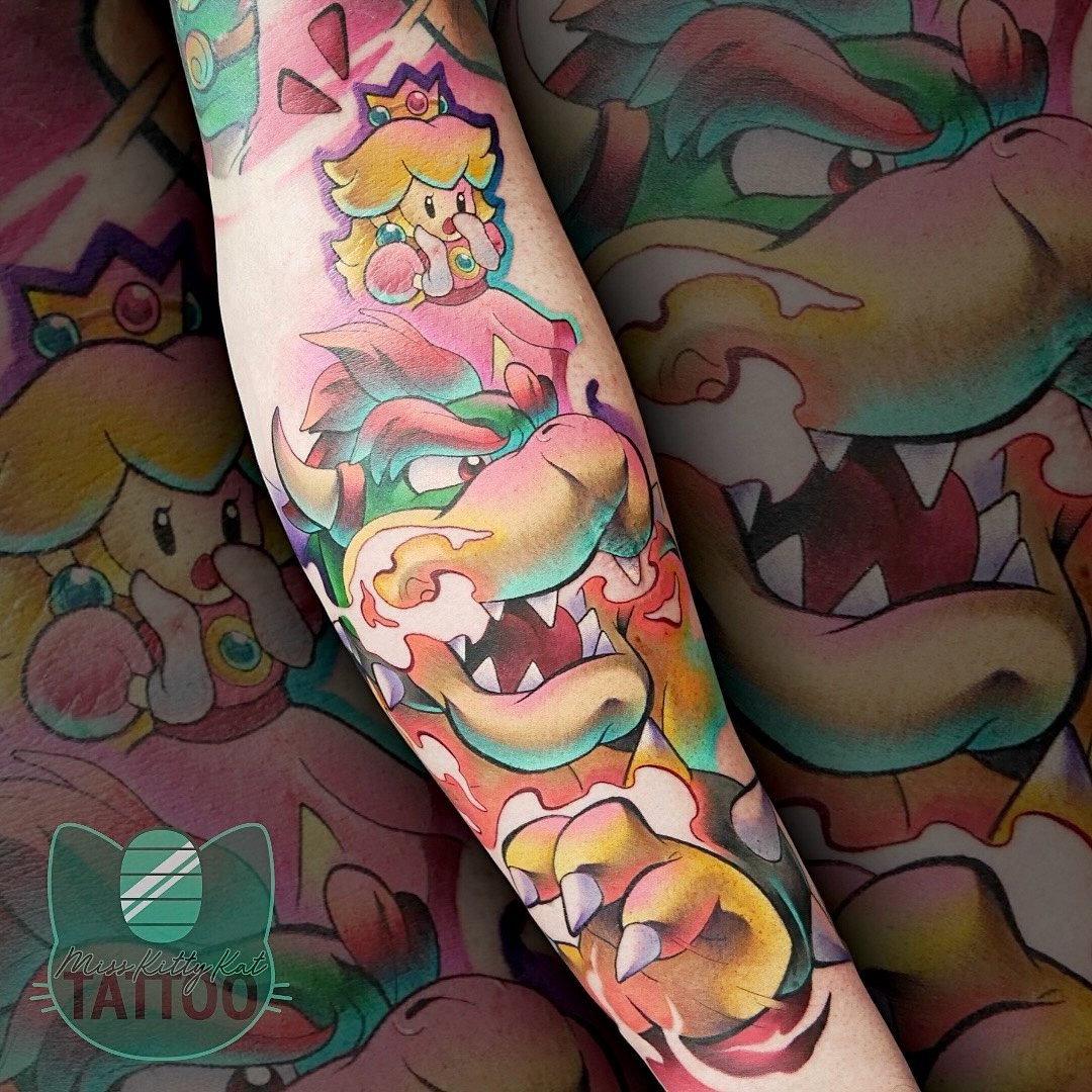 Tattoo by Miss Kitty Kat Tattoo