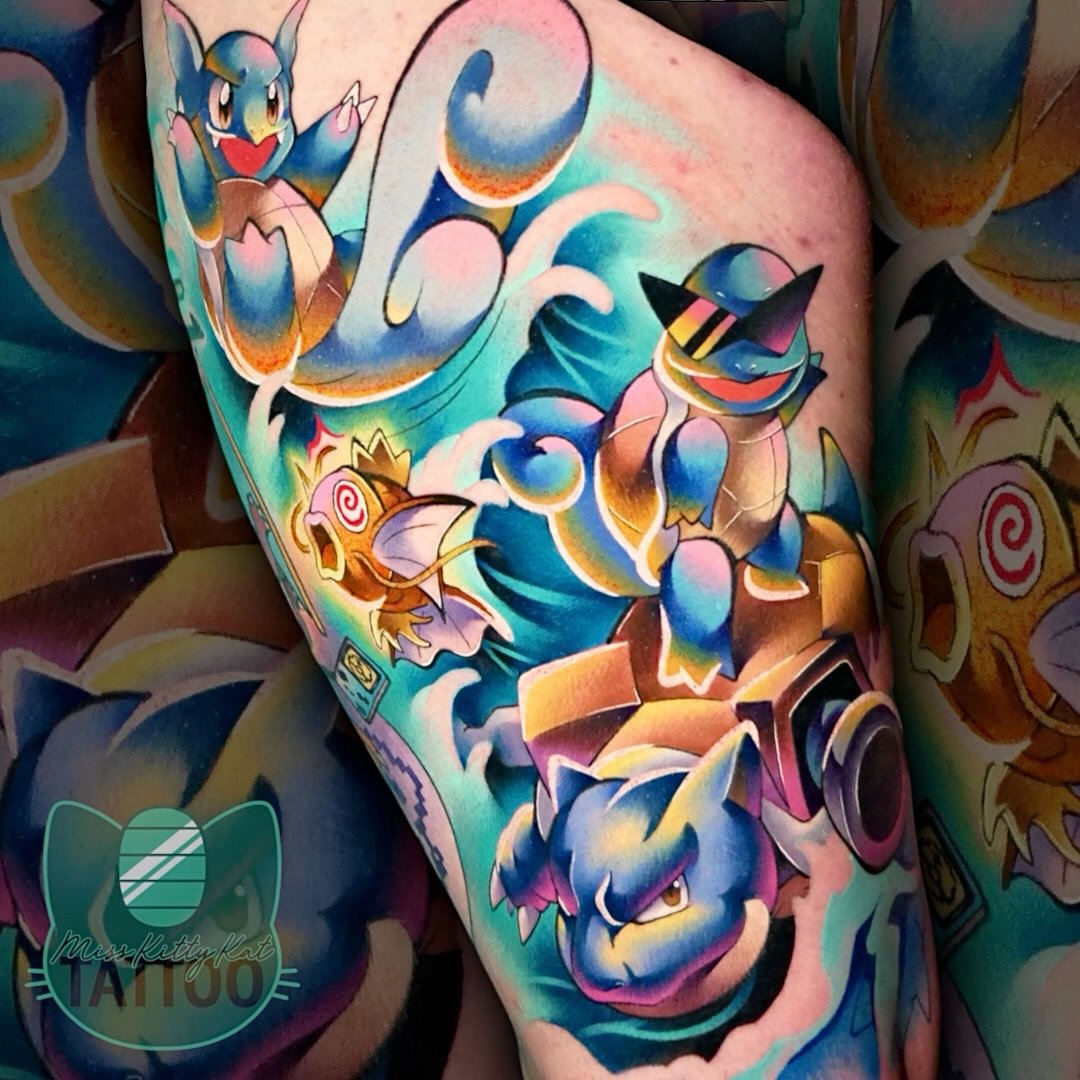 Tattoo by Miss Kitty Kat Tattoo