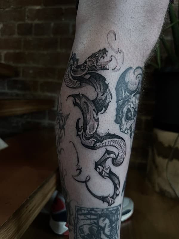 Blackwork tattoo by ΰΌπ’π·πΈπΰΌ