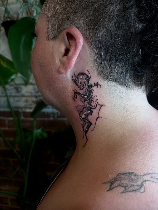 Blackwork tattoo by ༒𝓢𝓷𝓸𝔀༒