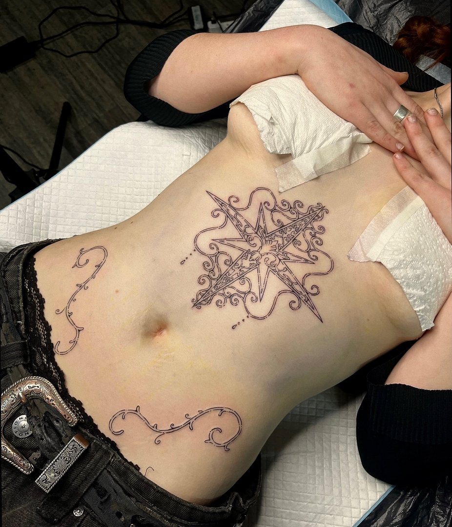 Illustrative tattoo by ✮ aleena  ✮