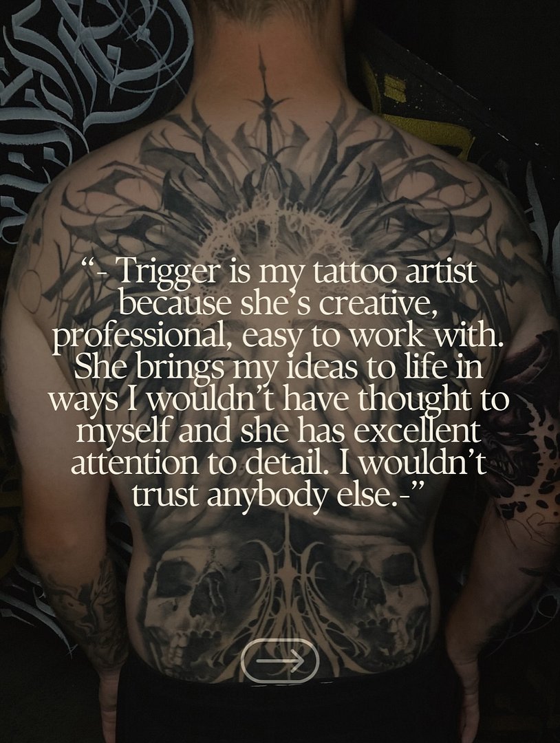 Portraits tattoo by triggertattoos