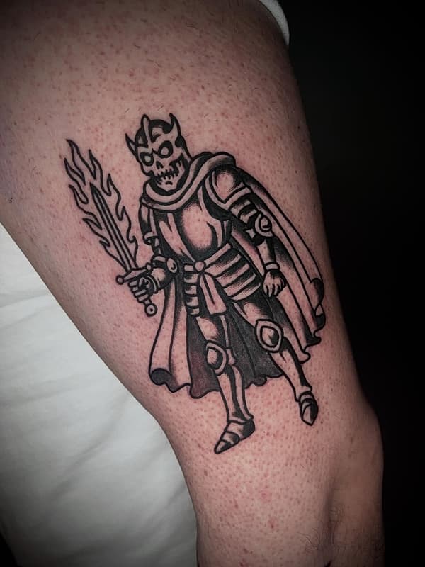 American Traditional by Liam Winen Tattoo