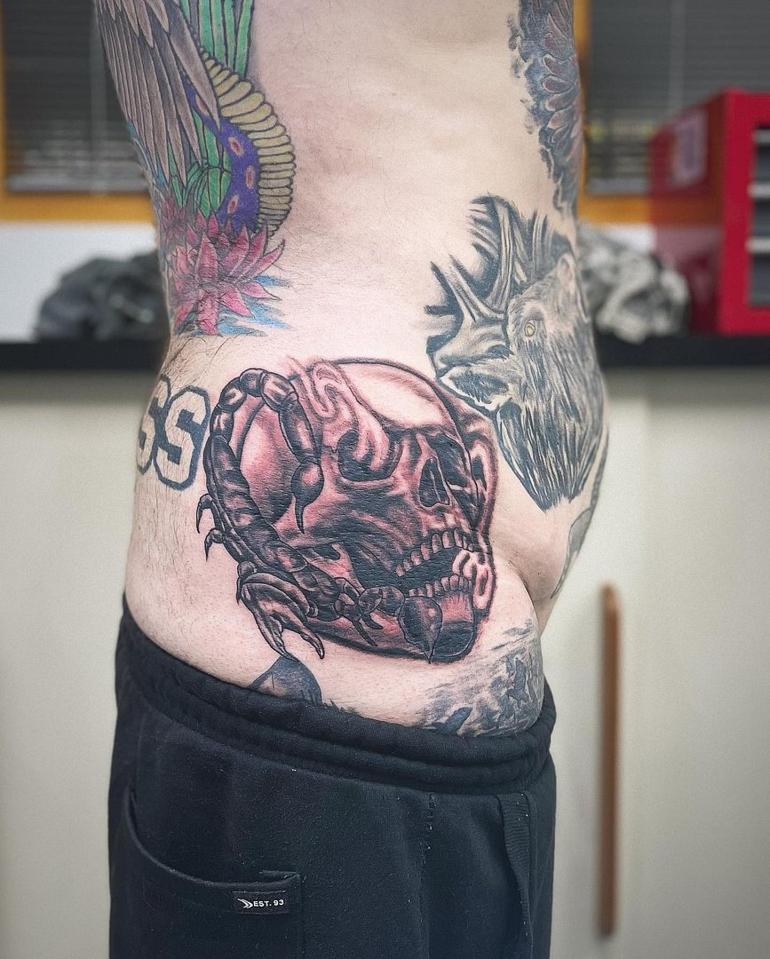 American Traditional tattoo by Sam Smyth