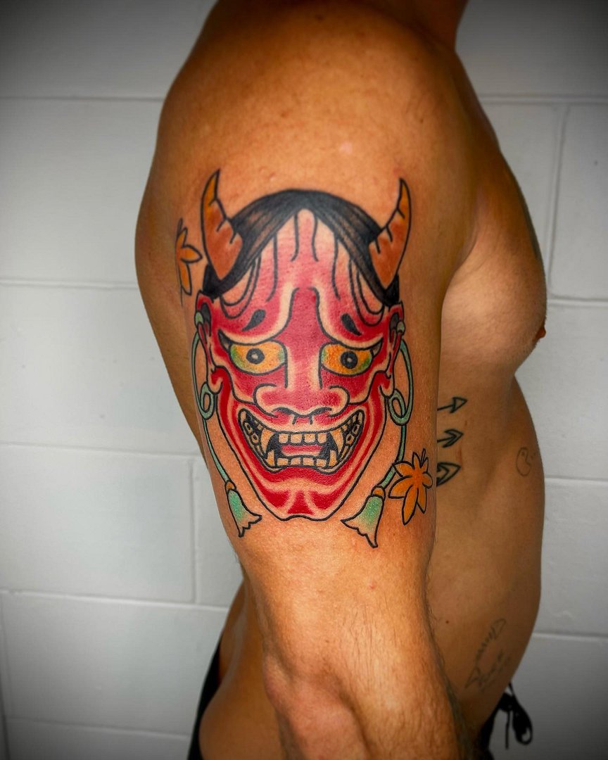 American Traditional tattoo by Sam Smyth