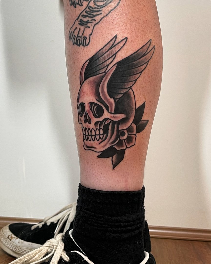 American Traditional tattoo by Sam Smyth