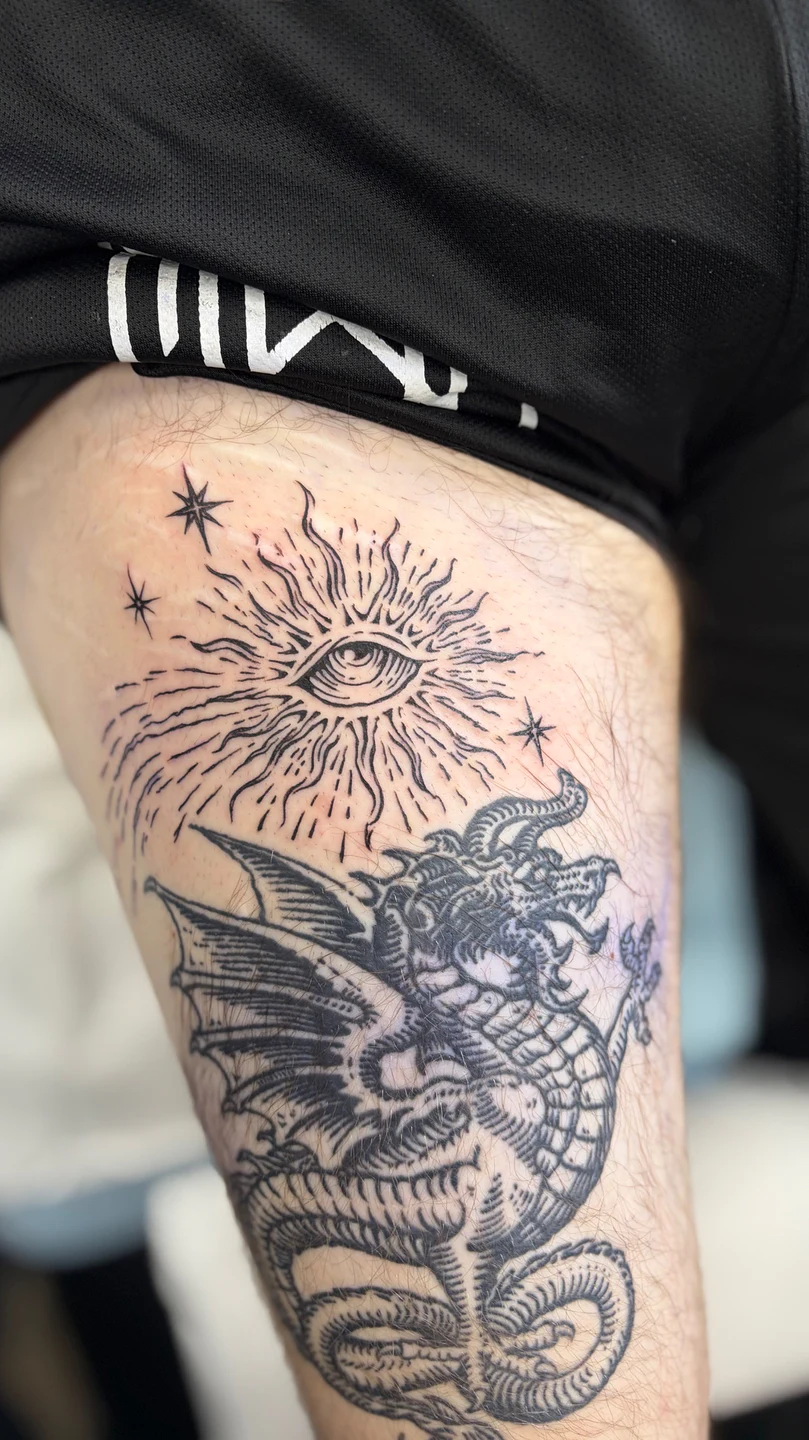 Fine Line tattoo by flicktattoo