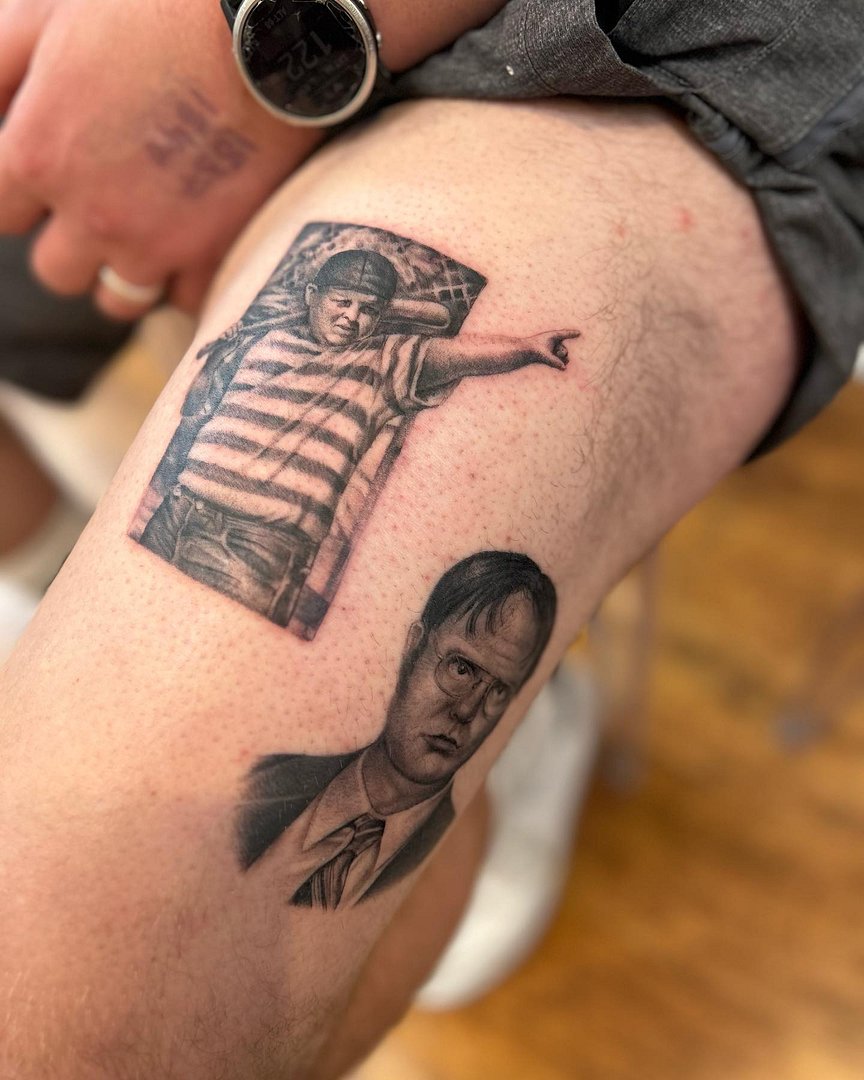 Fineline tattoo by Flick