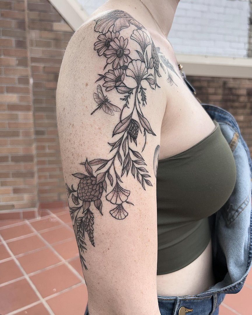 Fine Line tattoo by flicktattoo