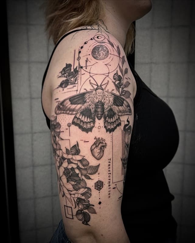 All rounder tattoo by Kieran  🇳🇿 fineline tattoo