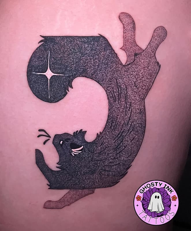 Anime tattoo by Kodei 👻