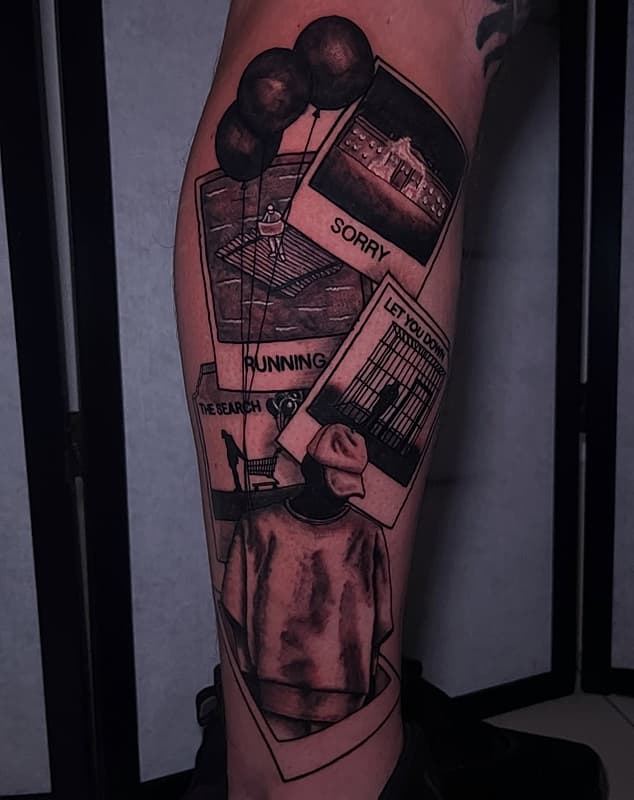 Anime tattoo by Kodei 👻