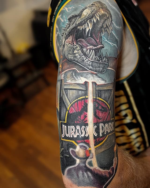 Realism (colour) tattoo by Fabian Danger De Gaillande