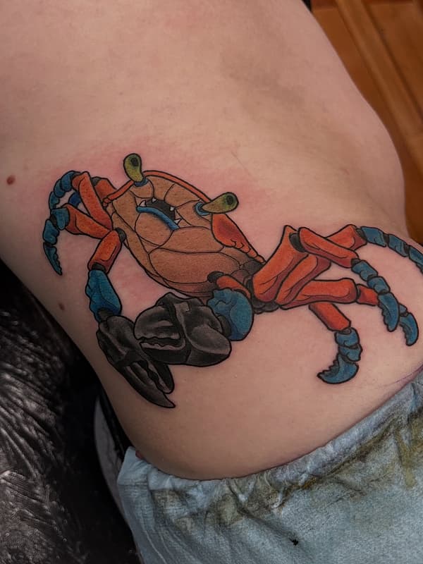 Illustrative tattoo by Stickybonessmith