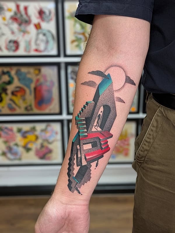 Tattoo by Ben Doukakis in Australia