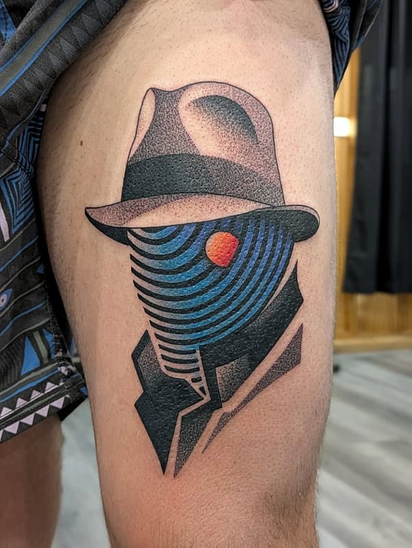 Dotwork tattoo by Ben Doukakis