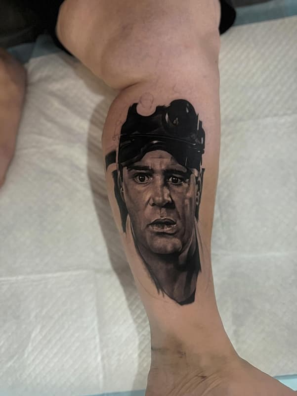 Realism (black & grey) by Darren Luke | Realism & Portrait Tattoo Artist