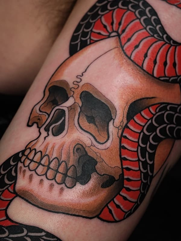 Neo-Traditional tattoo