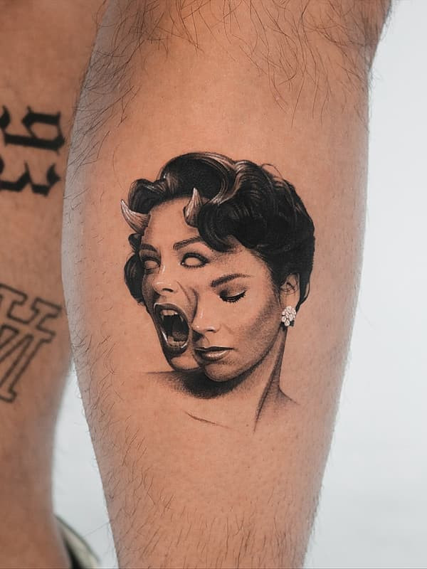 Portraits tattoo