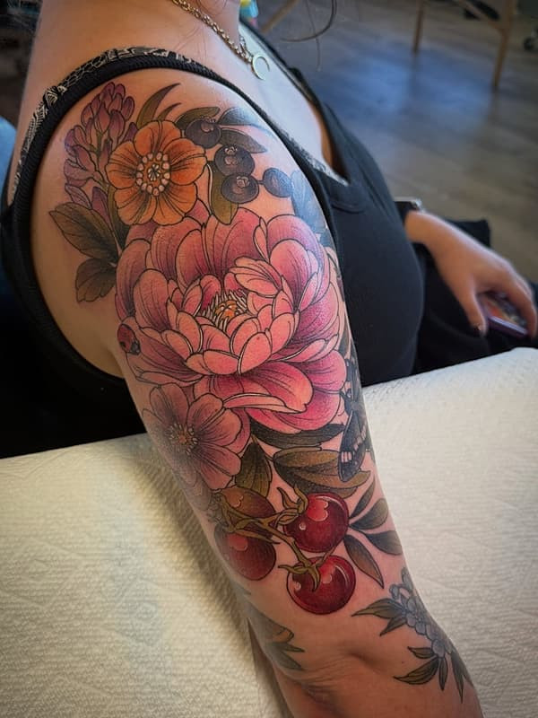 Botanical tattoo