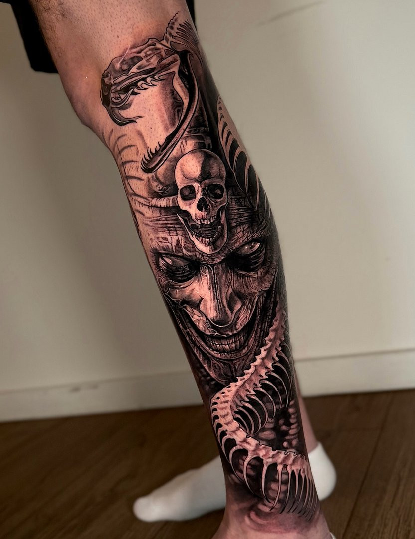 Surrealism tattoo